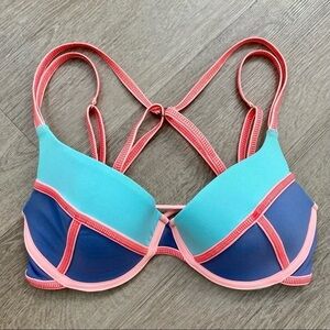 Maaji Colorblock Underwire Bikini Top Medium